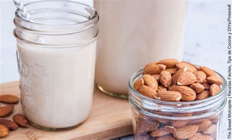 Leche de almendras casera