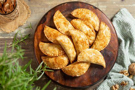 Empanadillas de queso y membrillo horneadas
