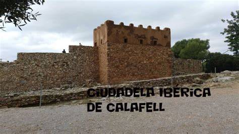 Vista panorámica de la Ciudadela Ibérica de Calafell