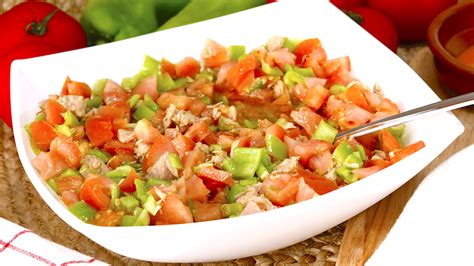 Ingredientes básicos de la pipirrana
