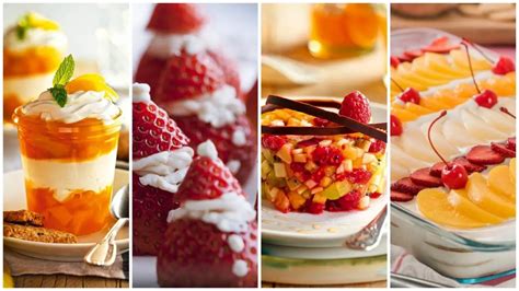 Postres veraniegos con frutas