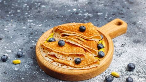 Crêpes con ingredientes saludables