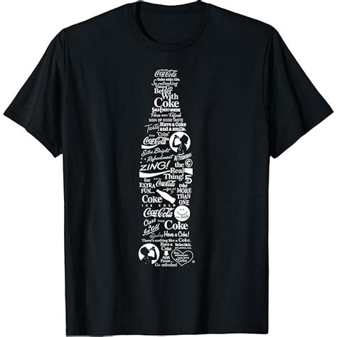 Colección de camisetas vintage de Coca Cola