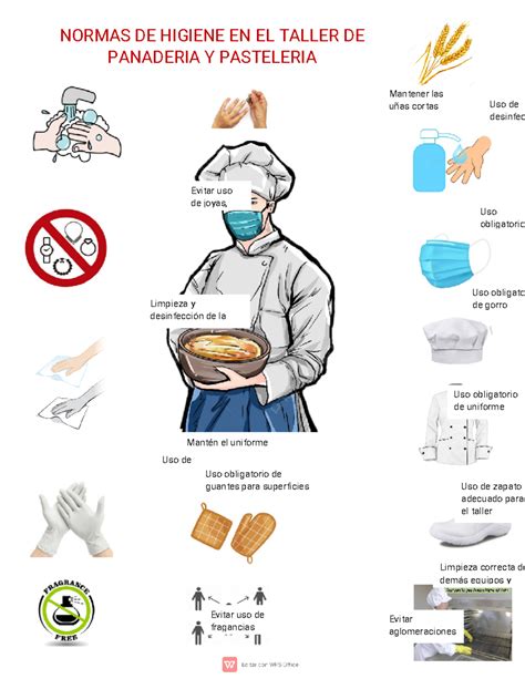 Personal de panadería siguiendo manuales de higiene