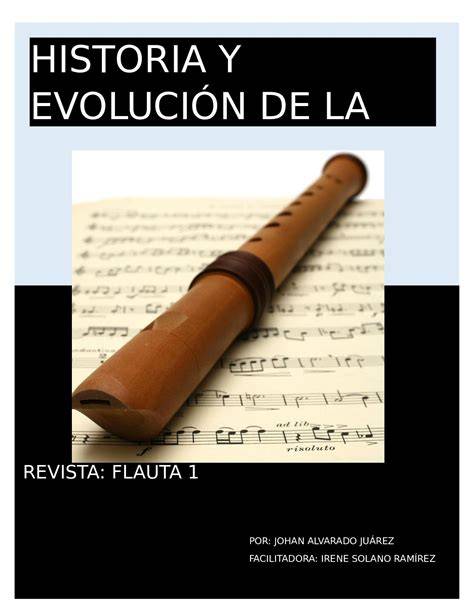 Evolución de la flauta