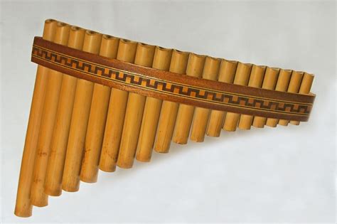 Instrumento Syrinx o flauta de Pan