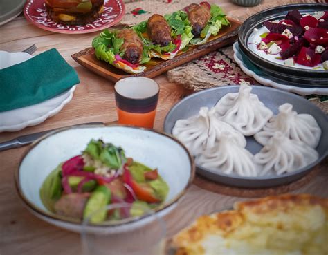 Platos típicos de la cocina georgiana