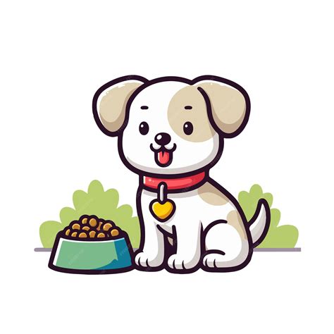 Perro comiendo un trozo de verdura