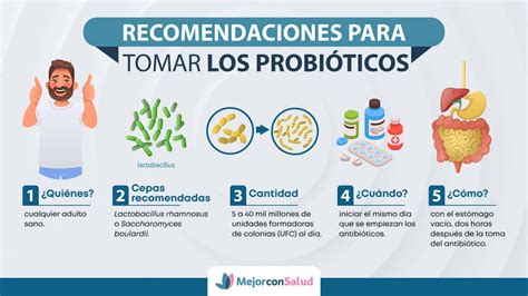 Esquema de cómo los probióticos de la kombucha benefician la salud intestinal