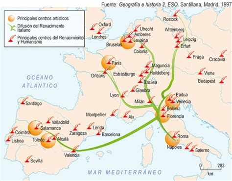 Mapa de la difusión del carlino en Europa