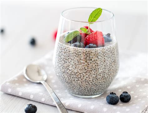 Pudding de chía con frutas