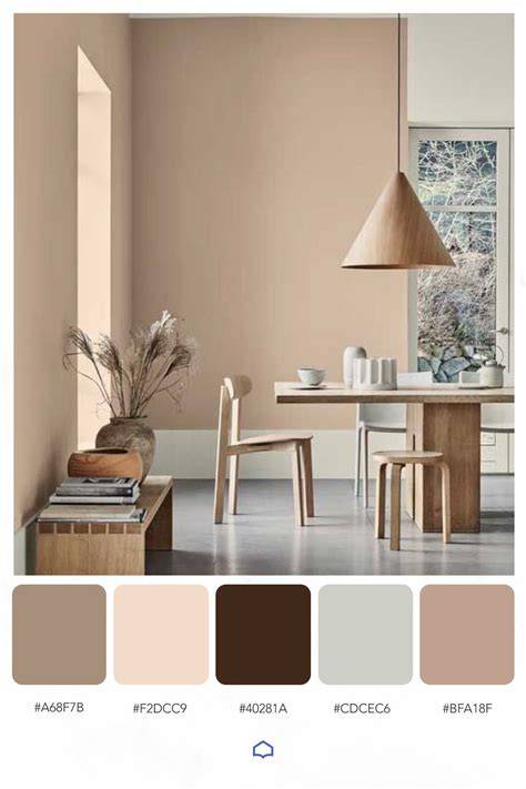 Paleta de colores para pintura interior