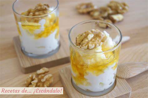 Mel i Mató con miel y nueces