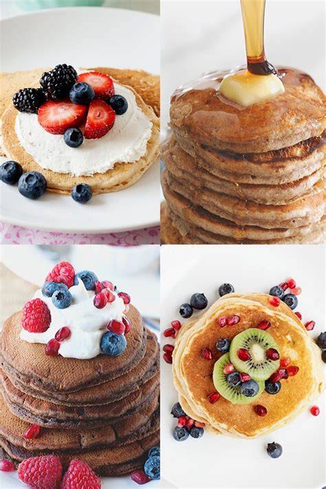 Variedad de toppings para tortitas