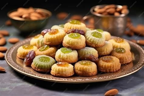 Variedad de dulces árabes tradicionales