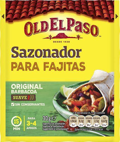 Especias para el sazonador de fajitas