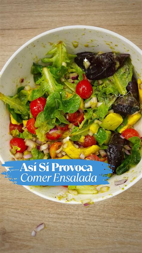 Ensalada fresca como acompañamiento
