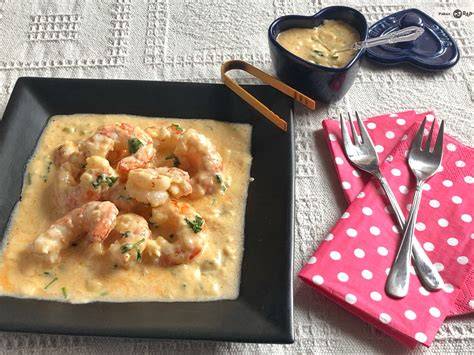 Salsa de gambas cremosa