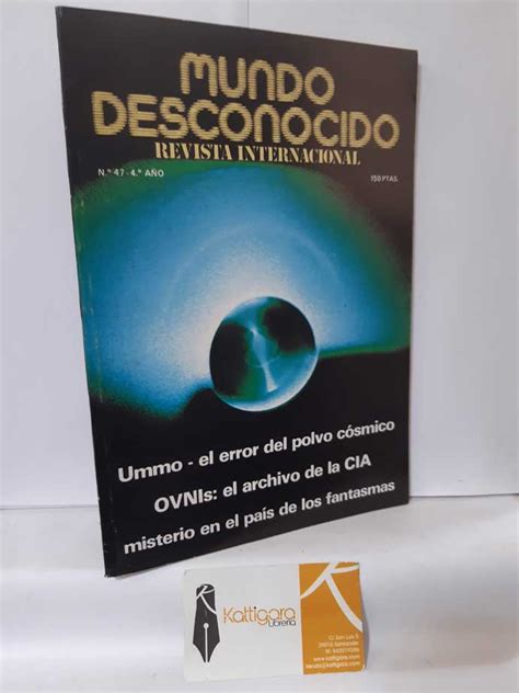 Portada de la revista Mundo Desconocido
