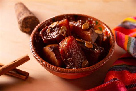 Platillos tradicionales mexicanos con calabaza de Castilla