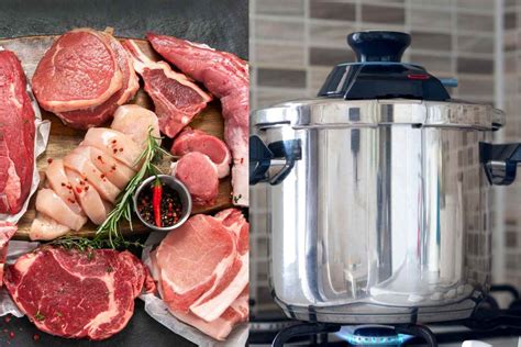 Carne sellándose en la olla para el tuco