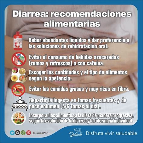 Lista de alimentos a evitar con diarrea