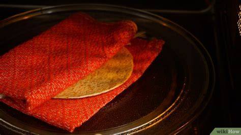 Instrucciones para calentar tortillas