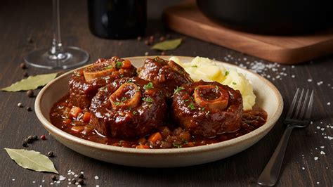 Proceso de cocción del rabo de toro al horno