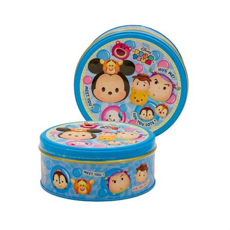 Galletas de mantequilla Disney en lata con Mickey, Minnie y Donald