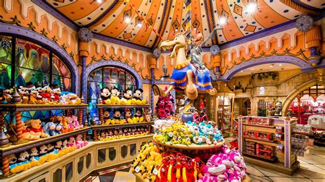 Tienda de souvenirs en Disneyland París