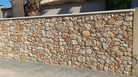 Tipos de muros de piedra natural