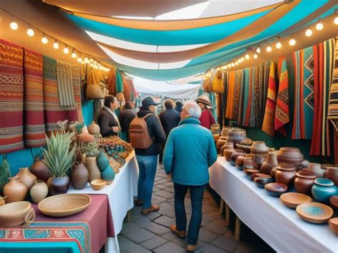 Productos artesanales en una feria local de Gran Canaria
