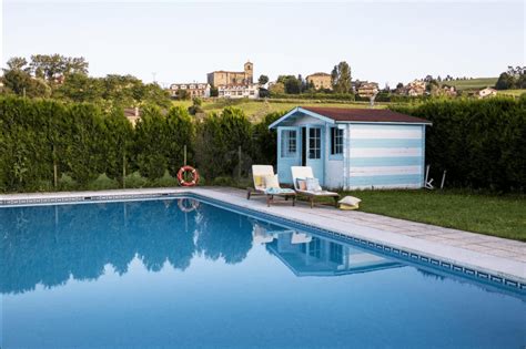 Piscina exterior de La Casona del Abuelo Parra