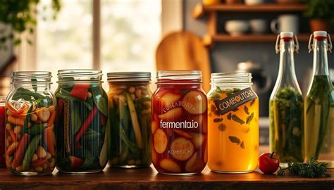 Proceso de fermentación de verduras