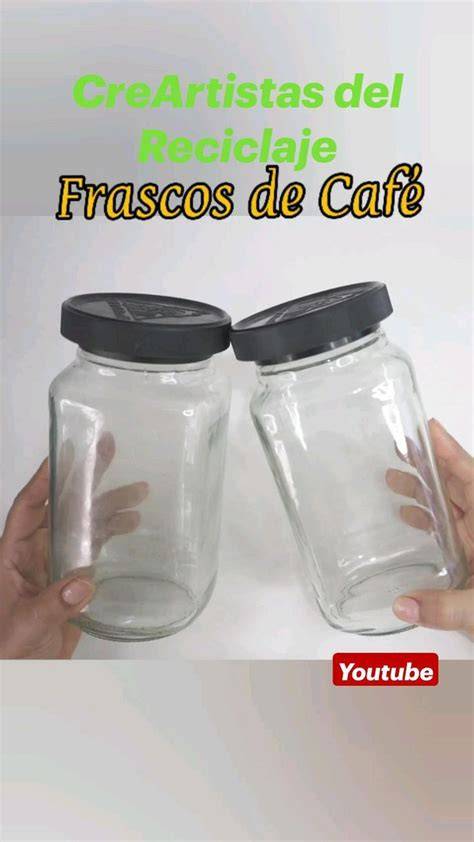 Frascos de cristal reciclados para ensalada