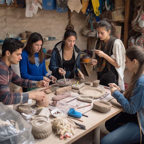 Imagen de artesanos trabajando en la fábrica de Emile Henry