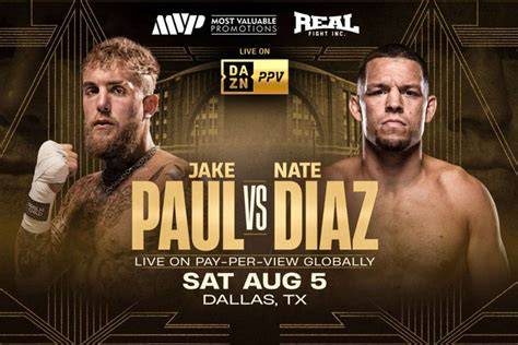 Resumen de la pelea Jake Paul vs Nate Díaz