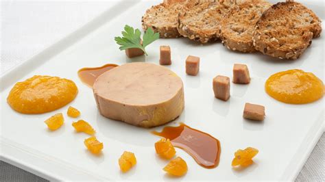 Lingotes de foie mi cuit con gelatina de Pedro Ximénez
