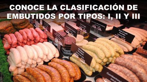Clasificación de embutidos por tipo de cocción