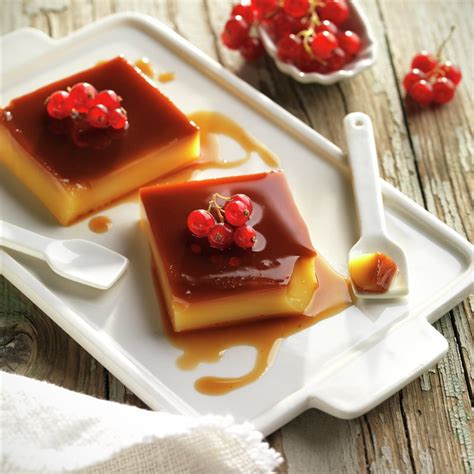 Moldes de tocino de cielo individuales