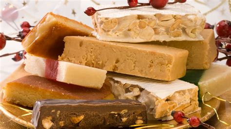Variedades de turrón vegano