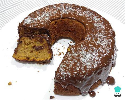 Tarta de boniato y chocolate sin gluten