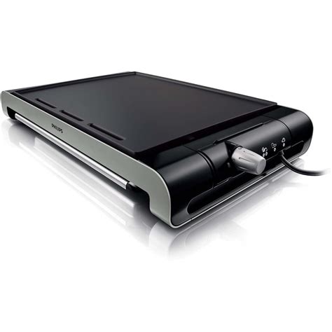 Plancha de asar Philips en funcionamiento