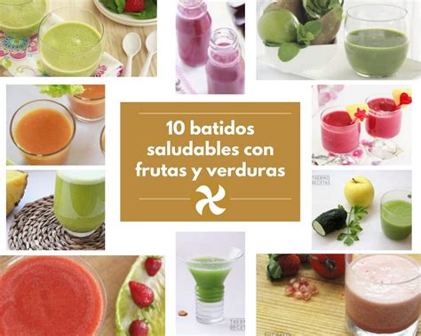Frutas y verduras frescas para preparar batidos