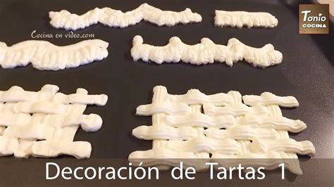 Decoración de tartas con nata montada estable