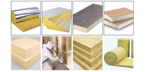 Tipos de materiales aislantes térmicos