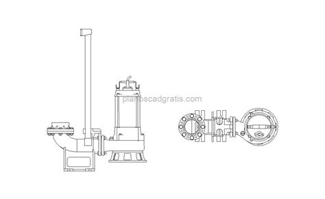 Dibujo técnico de la bomba FAB-5000NG