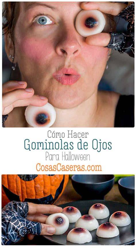 Gominolas de ojos sangrientos en detalle