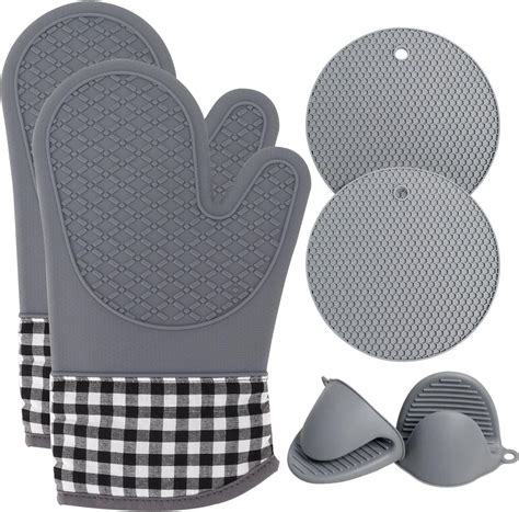 Guantes de horno y agarraderas