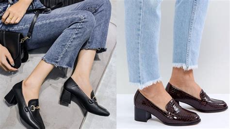 Comparativa de diferentes estilos de mocasines destalonados